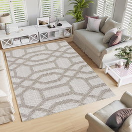 Conceptum Woopamuk391 Alfombra Gris 160 x 230 cm